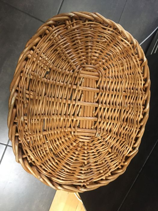 Kosz wiklinowy na pranie 42x32x58