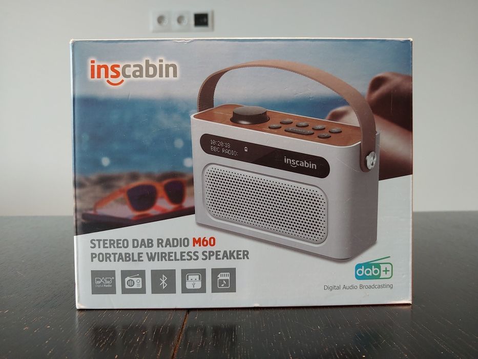 Radio DAB/DAB FM Przenośny głośnik bezprzewodowy Inscabin