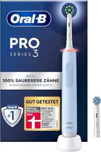 Szczoteczka Elektryczna Oral-B Pro 3 3000 Niebiesko-Biała