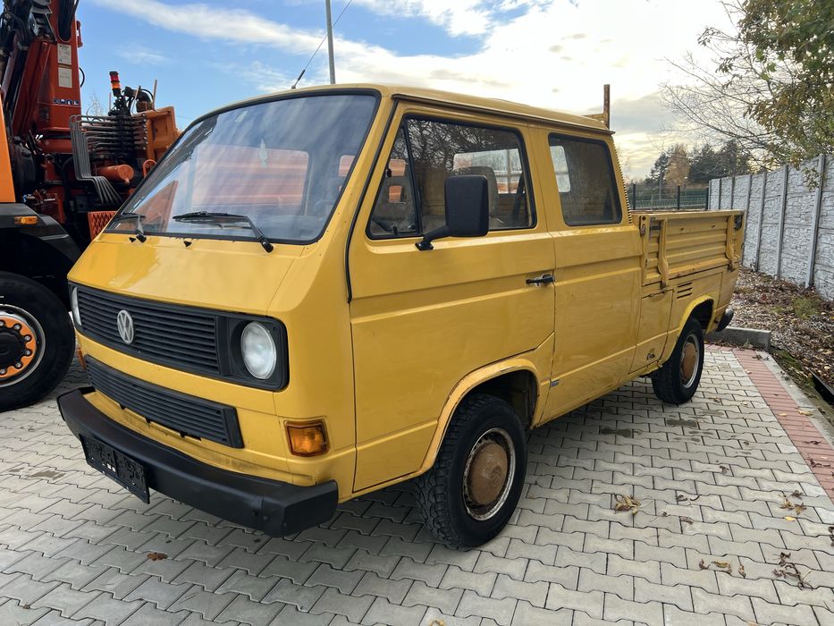 Volkswagen Transporter T3 Doka Dubelkabina 1.7D Sprowadzony