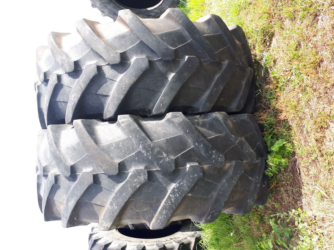 Ładna para opony rolnicze wzmocnione TRELLEBORG TM700 580/70 R - 38 PI