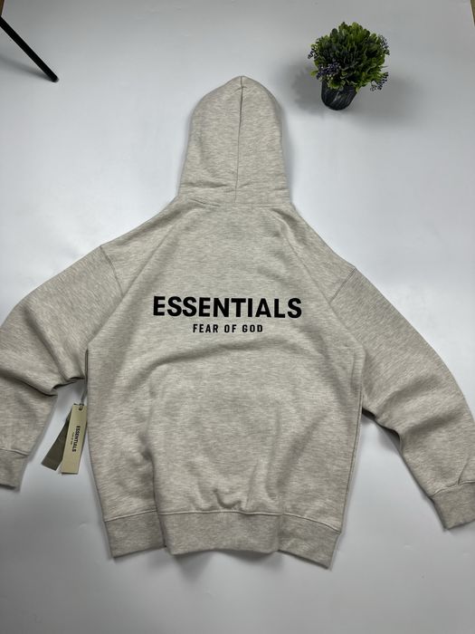 Худи кофта essentials fear of god/есеншиал