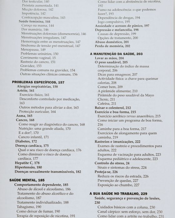 Mayo Clinic - guia para autocuidados de saúde