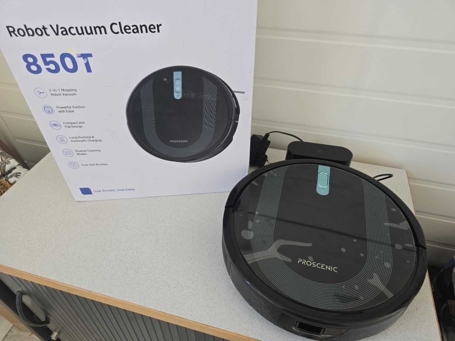 Proscenic 850T robot odkurzający - mopujący z Wi-Fi Nowy  3.000 Pa