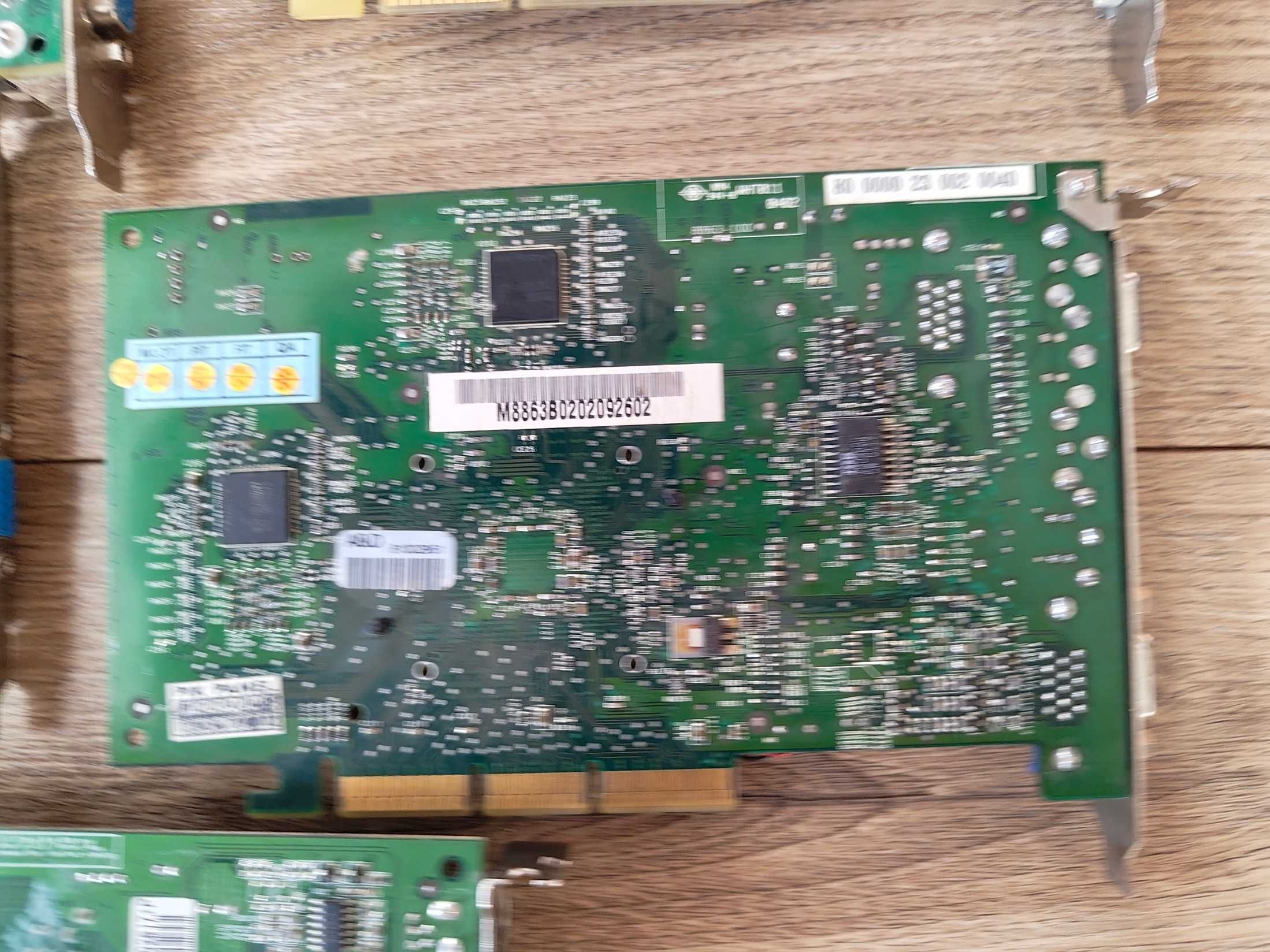 Stare podzespoły komputerowe PC Retro Karty graficzne