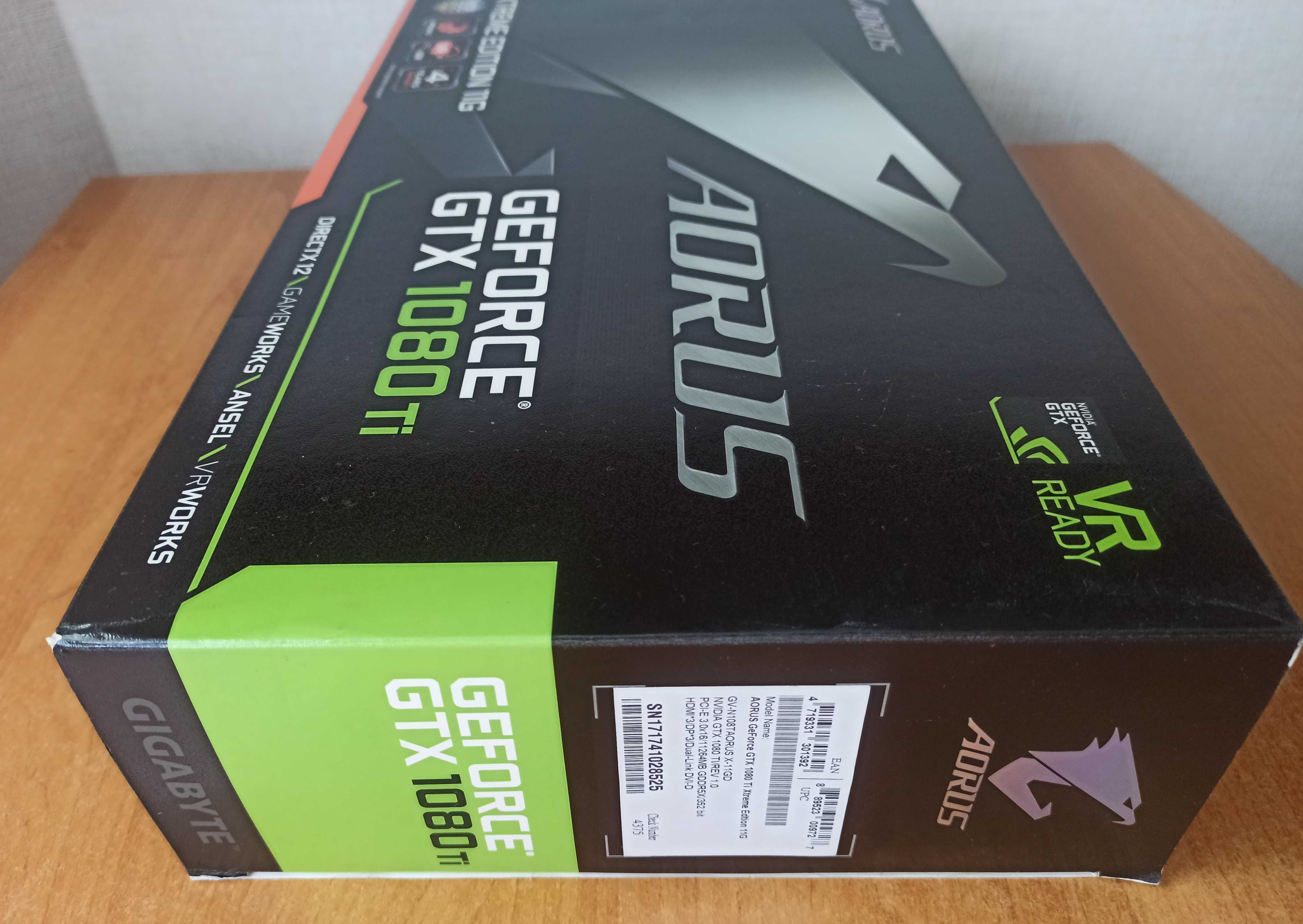 GIGABYTE GeForce GTX 1080 Ti AORUS XTREME EDITION 11G karta graficzna