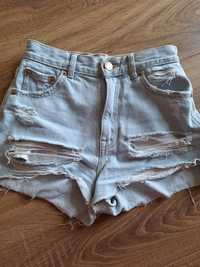 Spodenki jeansowe Pull& Bear