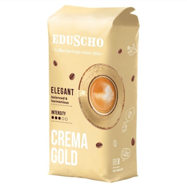 Kawa ziarnista Eduscho Crema Gold 1kg