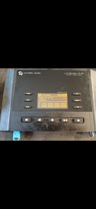 Cymatic audio recorder LR16
