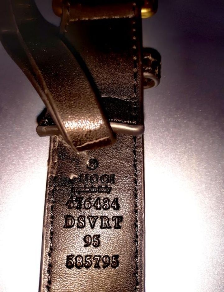 Поясная сумка black matelassé leather gg marmont