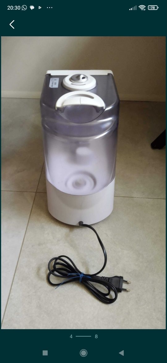 Nawilżacz powietrza ultradźwiękowy 
Topcom Humidifier 1850 z pilotem