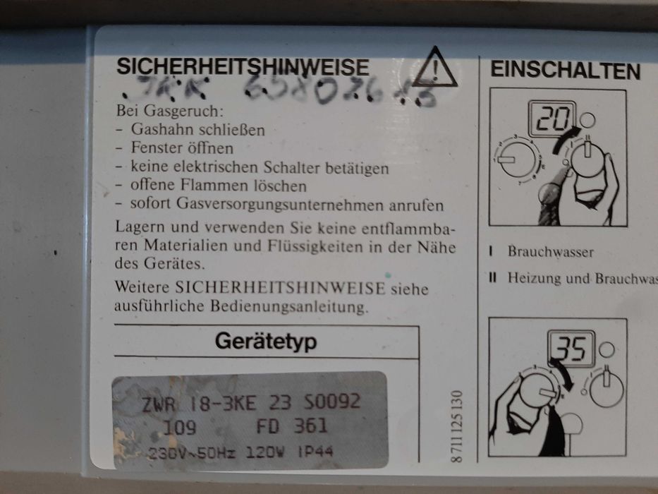 Junkers gazowy dwufunkcyjny