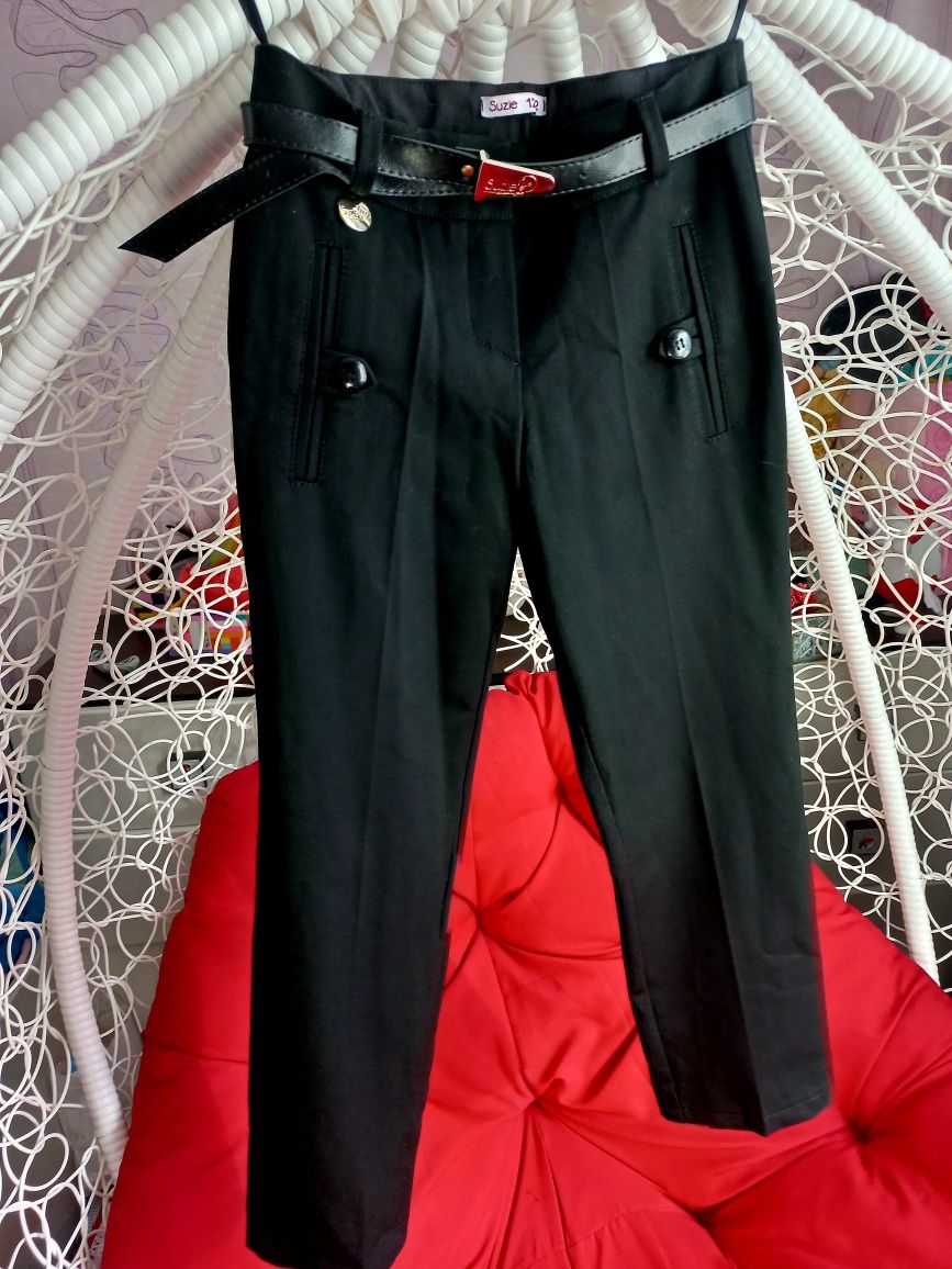 Штани Suzie 122 шерсть шкільні брюки  Вітровка дощовик 122-134 анорак