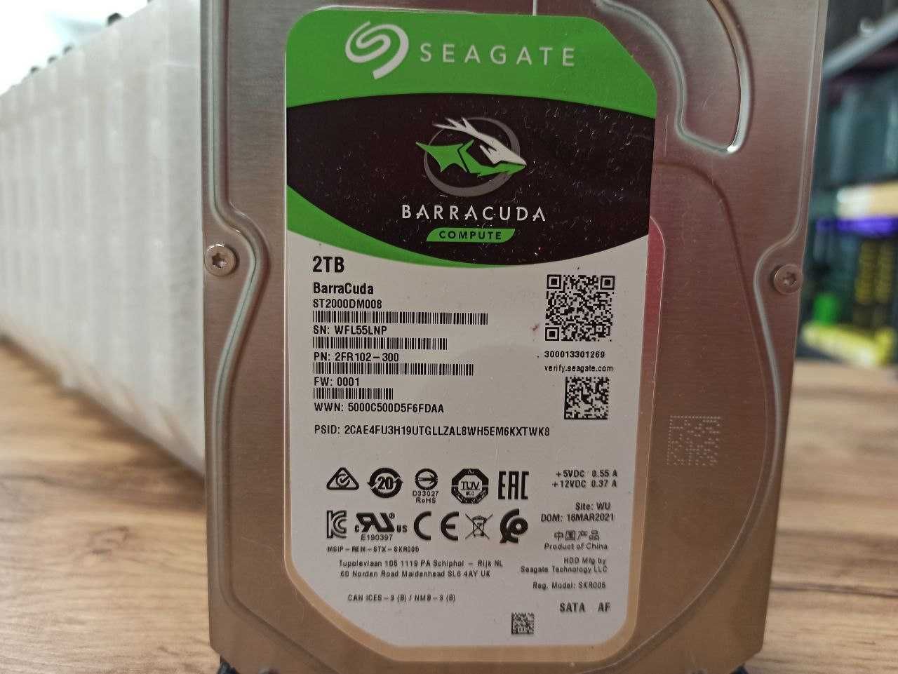 3.5 Seagate Barracuda 2Tb (ST2000DM008)