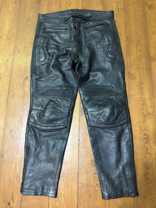 Чоловічі  шкіряні мотоштани розмір 36