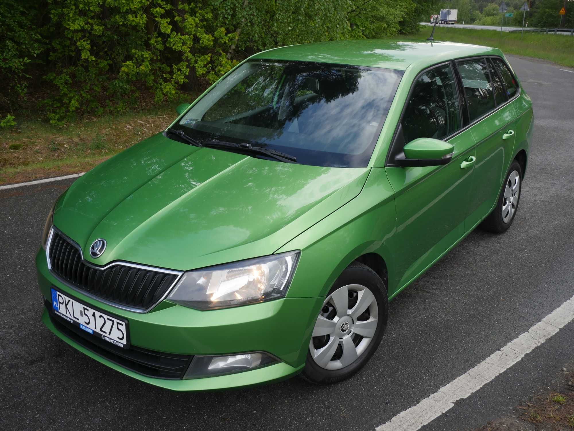 SKODA FABIA 1.4 TDI Zielone Kombi SALON POLSKA Klimatyzacja Start-Stop