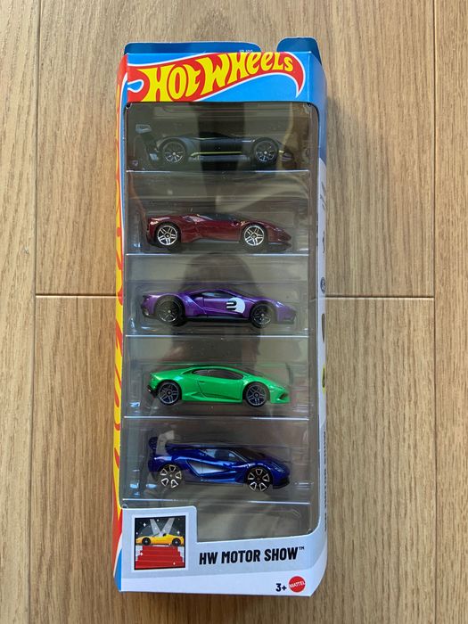 Hot wheels 5 pack Ferrari Motor Show Феррарі LAMBORGHINI