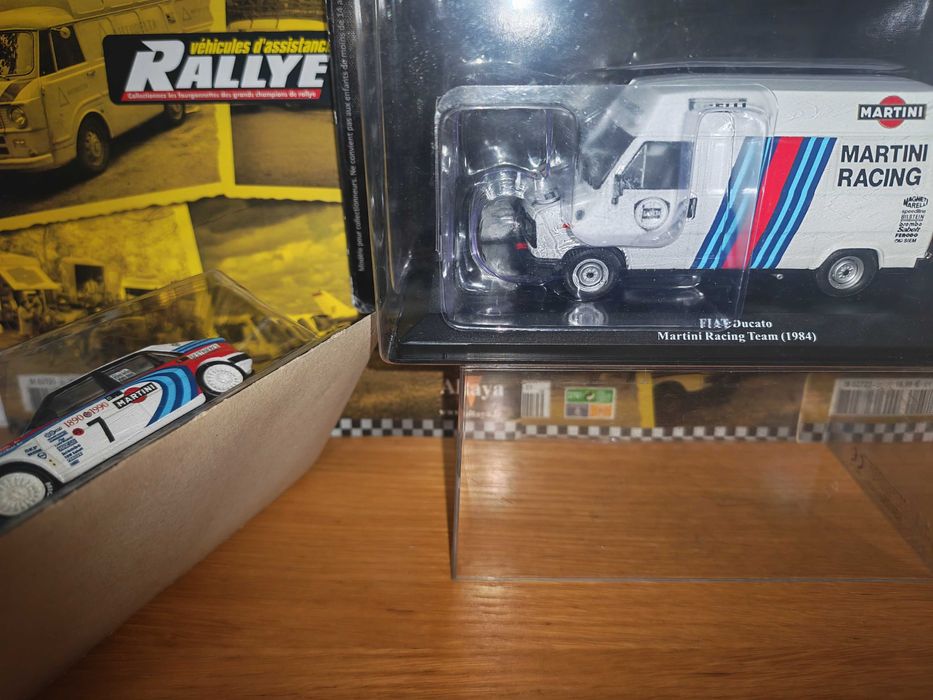 Fiat Ducato + Lancia Delta Integrale - Team Martini Racing Rally 1:43