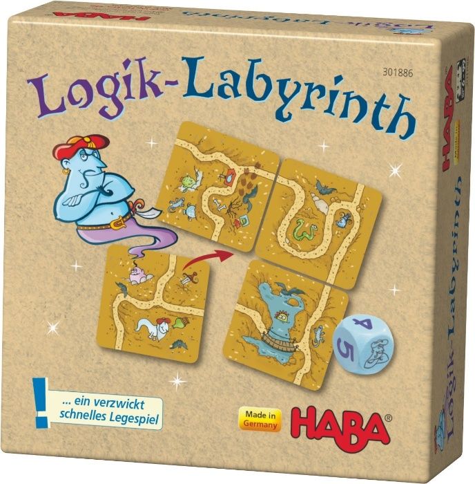 Игра Логический лабиринт Хаба, Logik Labyrinth Haba 301886 оригинал