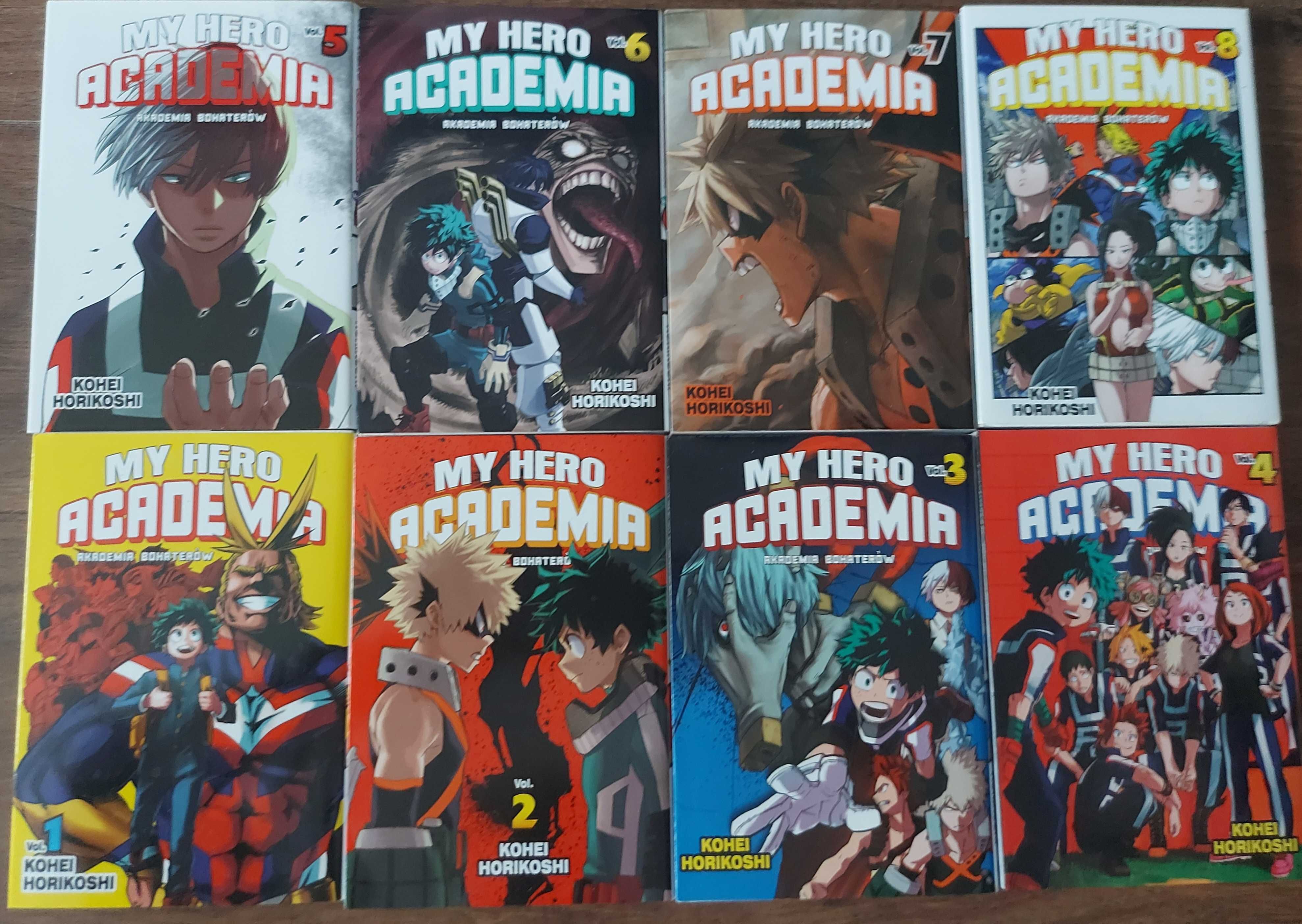 My Hero Academia - tomy 1-8