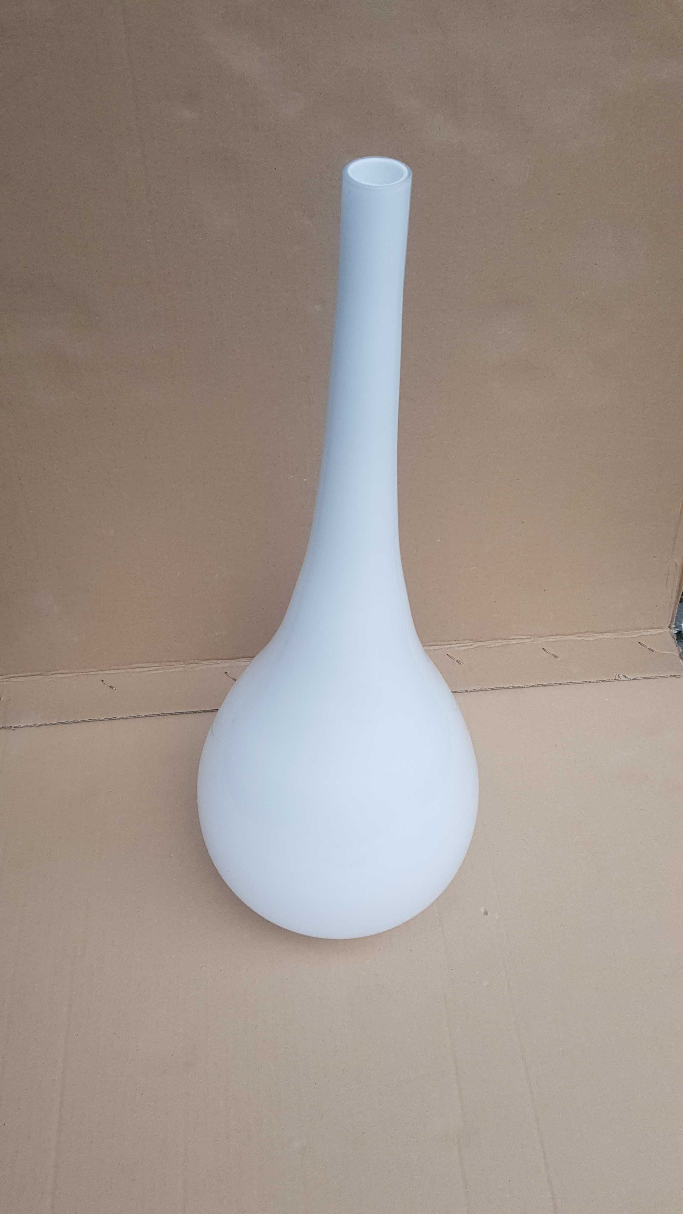 Klosz szklany do lampy MURANO biały połysk 51 cm