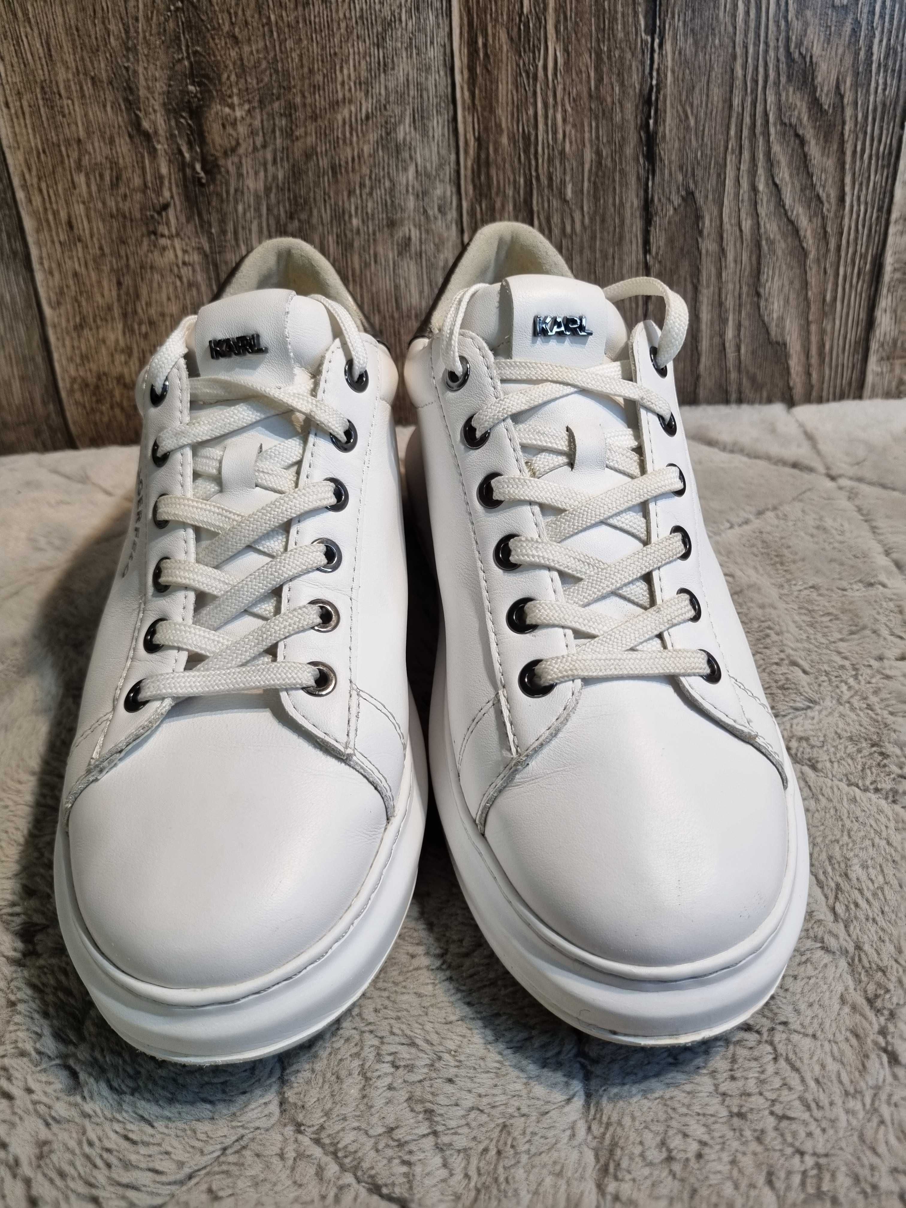 Białe sneakersy Karl Lagerfeld Kapri, 39