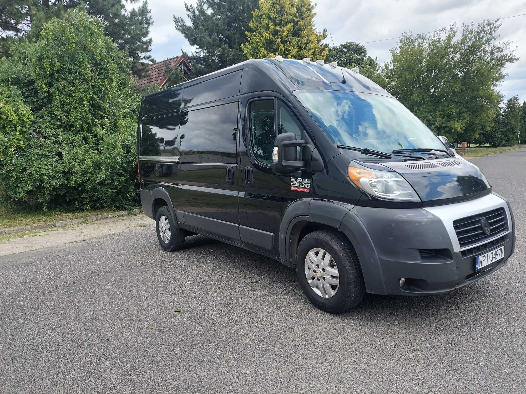 RAM PROMASTER 3.6 zarejestrowany -3os. Warszawa jak ducato, Nowe LPG!