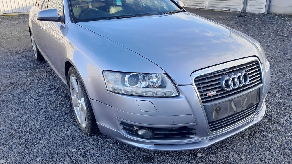 Maska przód pokrywa silnika kompletna idealna AUDI A6 C6 Kolor: LY7H