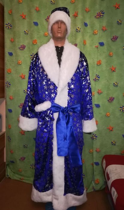 Праздничный дед Мороз костюм деда Мороза діда Мороза Николая дід Мороз