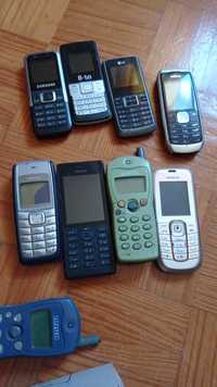 Telemóveis Nokia Alcatel vários