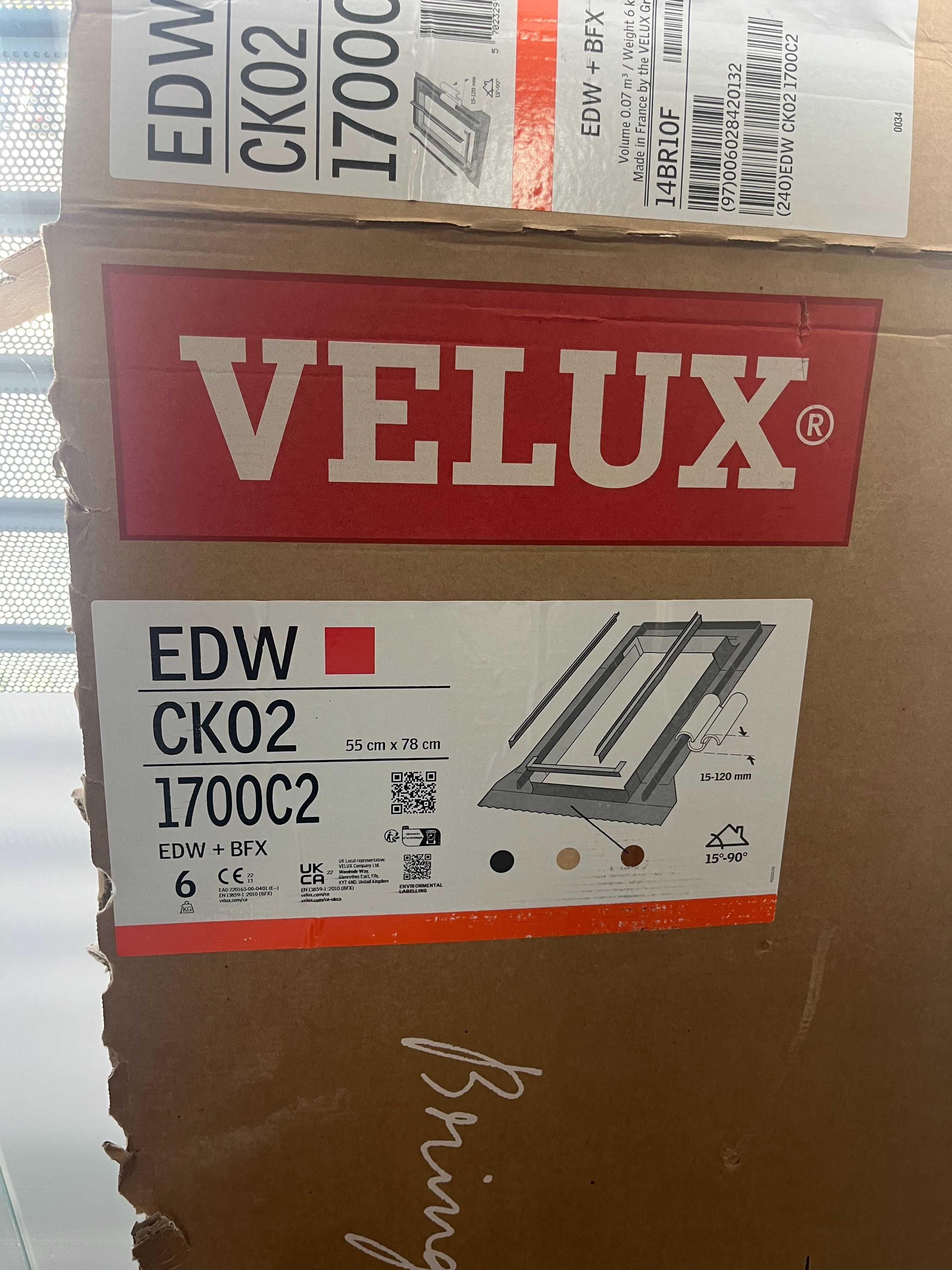 Janela de Telhado Velux EDW Nova – 55cm x 78cm