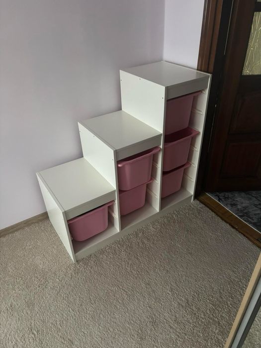 Тумба стелаж полички для іграшок та різних прекрас