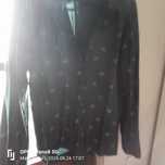 Camisa verde estampada