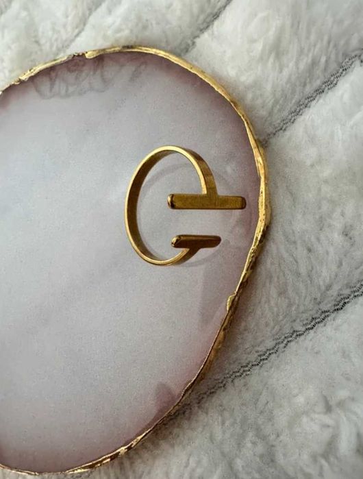 Regulowany pierścionek ze stali szlachetnej