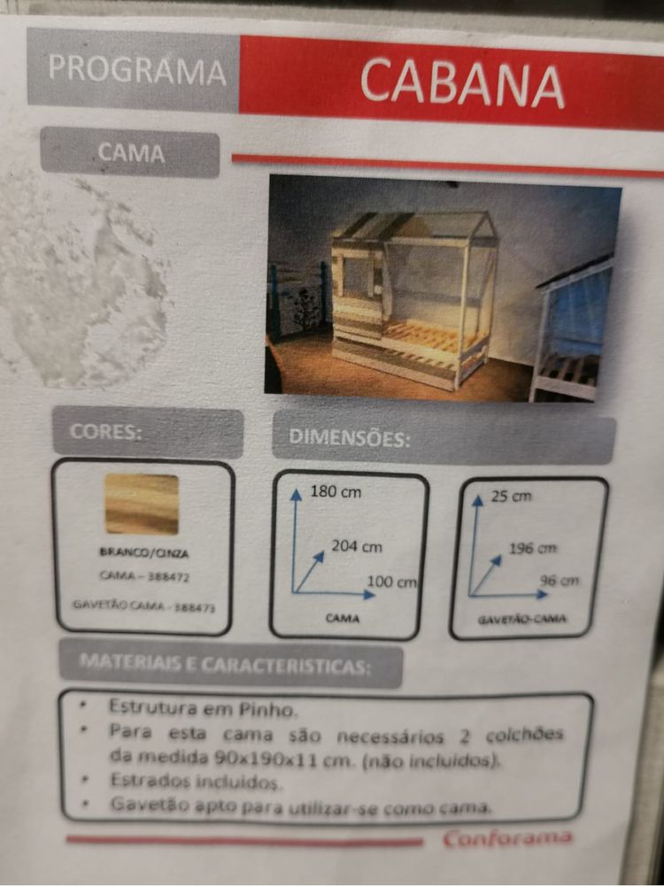 Vendo cama como nova