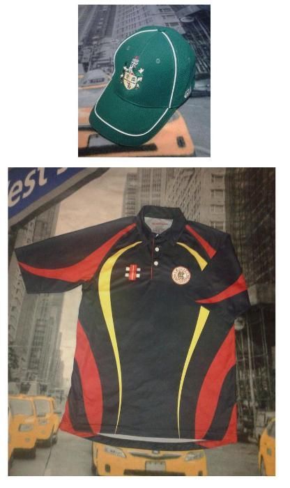 Czapka z daszkiem CRICKET Cap Krykiet + Koszulka GRAY NICOLLS L