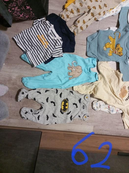 Zestaw ubranek dla chłopca rozmiar 62