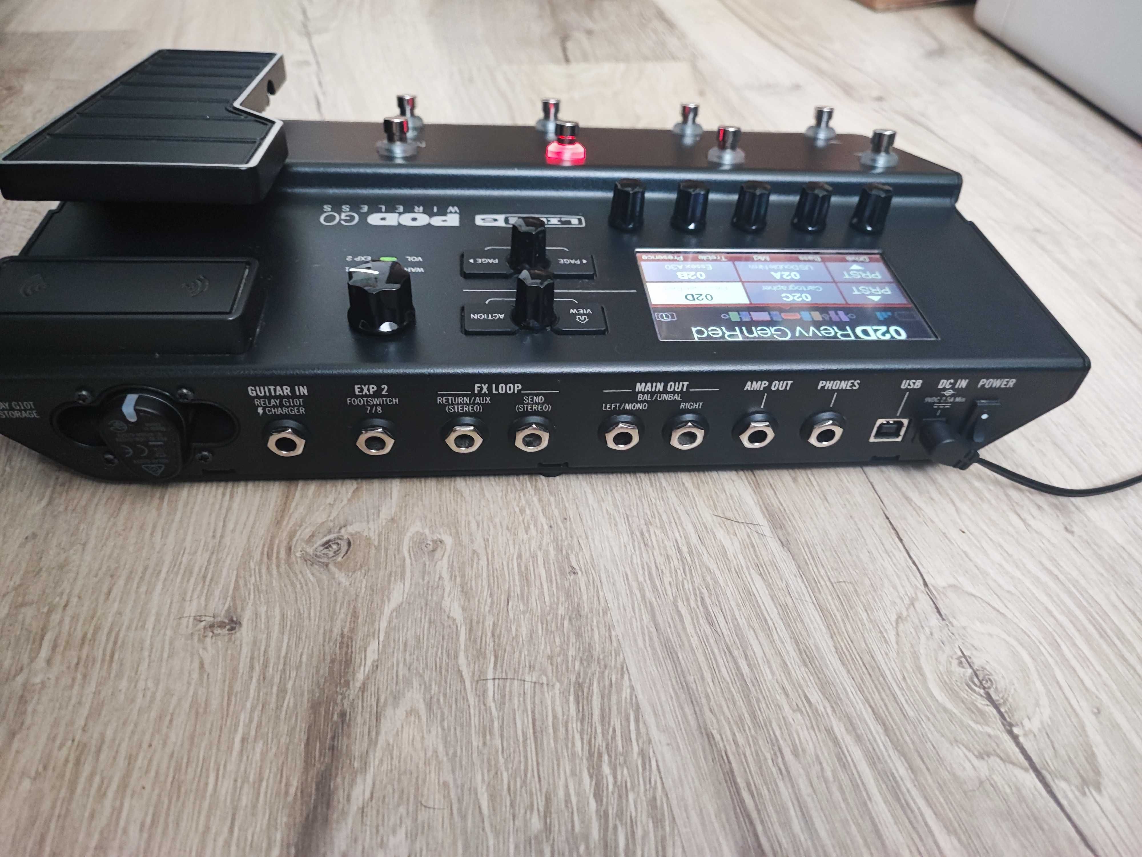 Multiefekt gitarowy Line6 POD GO Wireless