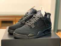 Jordan4Air4RetroBlack CatUnisexTrampki R.44