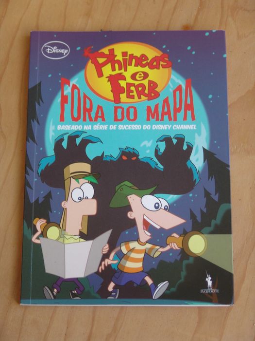 Livro 4 - Phineas e Ferb Assustar é o melhor remédio