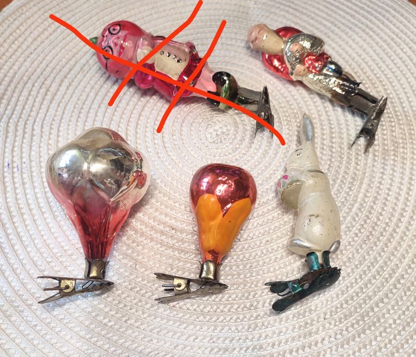 Ёлочные игрушки СССР, новогодние