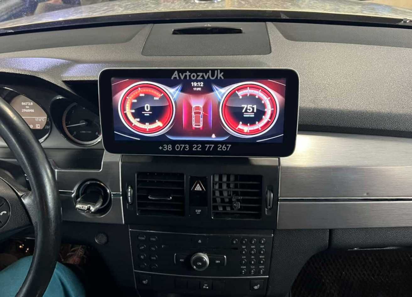 Дисплей GLK Mercedes Benz X204 NTG GPS ЖЛК Магнитола Android CarPlay