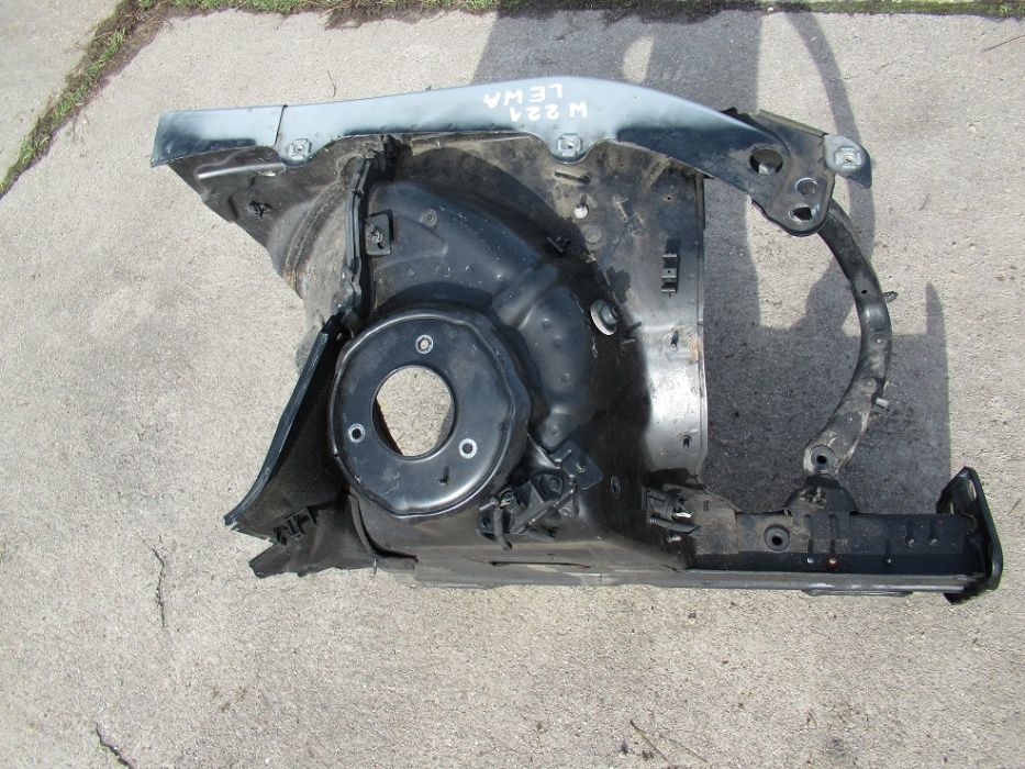 mercedes W221 podłużnica lewa lewy przód