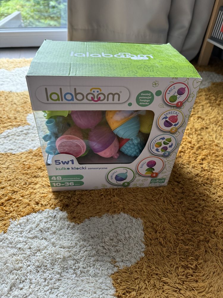 Lalaboom sensoryczne kulko klocki kulki Trefl 5w1 Czuczu Clementoni