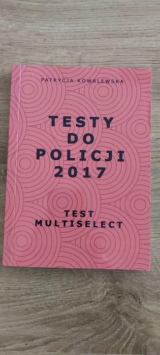 Książka Testy do policji