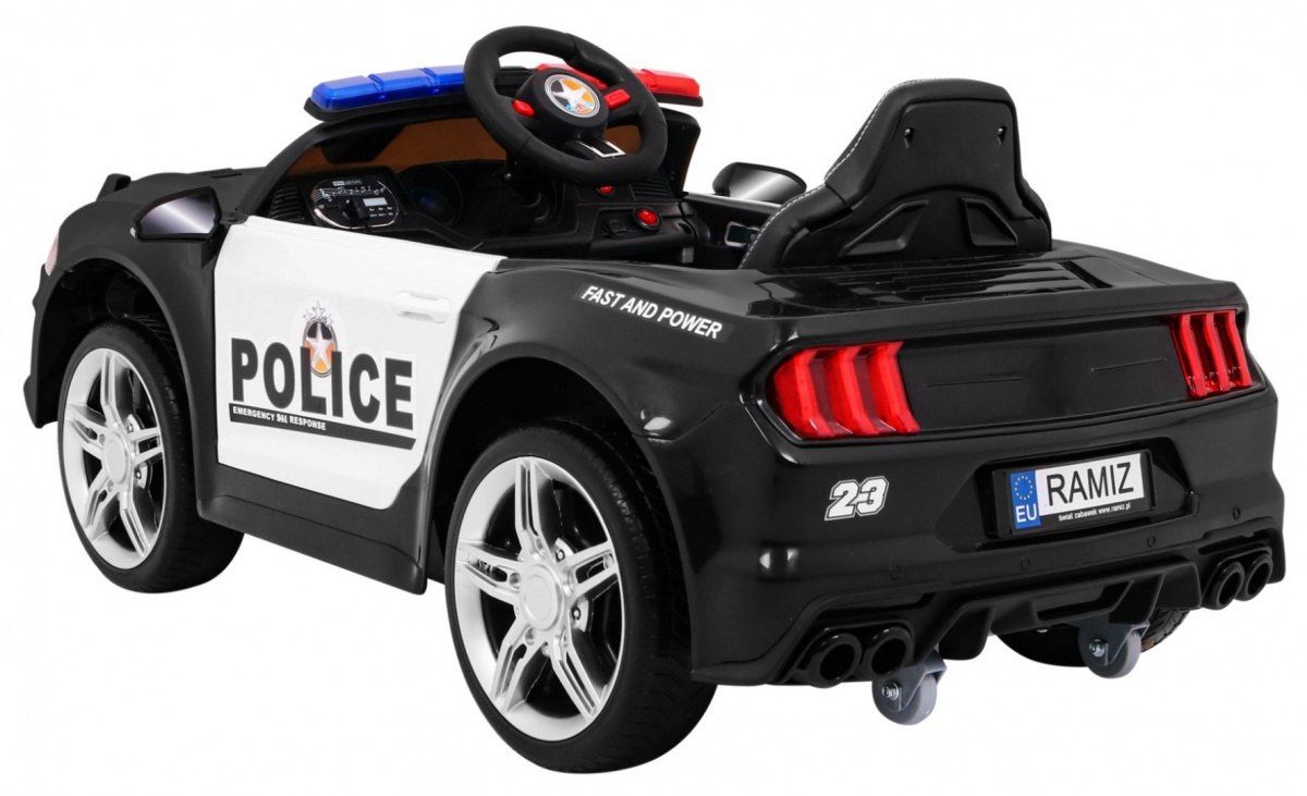 Samochód AUTO na akumulator GT Sport Police policja ŚWIATŁO