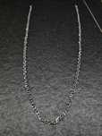 ASOS Naszyjnik 1 Łańcuszek Łańcuch Chain Sygnet Symbol Znak Srebrny
