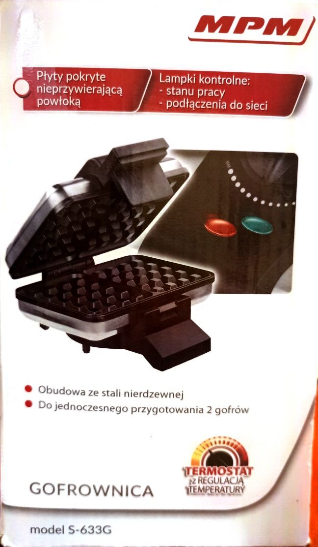 Gofrownice MPM 120 W