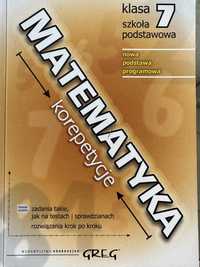 Matematyka korepetycje klasa 7