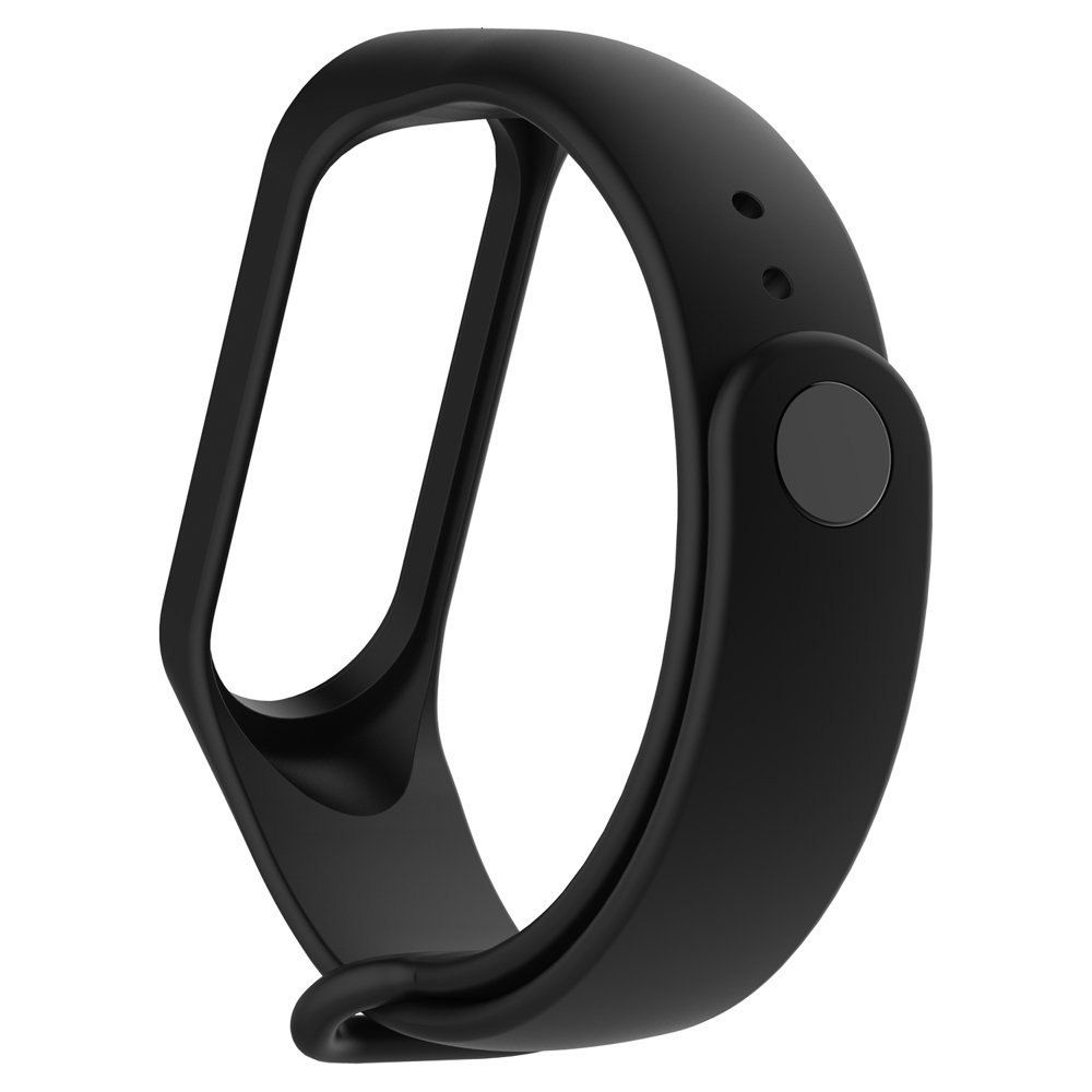 Silikonowa opaska zamienna do Xiaomi Mi Band 4 / Mi Band 3 czarny